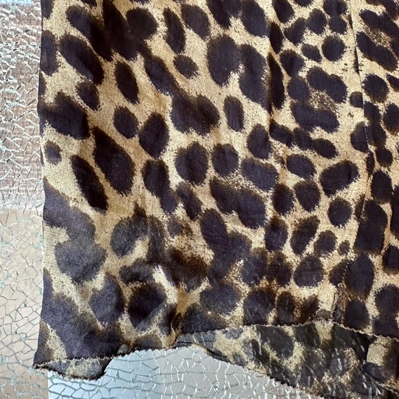 ISABEL MARANT ÉTOILE COLEEN GATHERED LEOPARD PRINT SKIRT. NEW - Picture 8 of 11